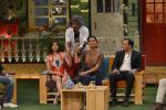 Prachi Desai, Lara Dutta, Mohammad Azharuddin at the promotion of Azhar on location of The Kapil Sharma Show on 22nd April 2016